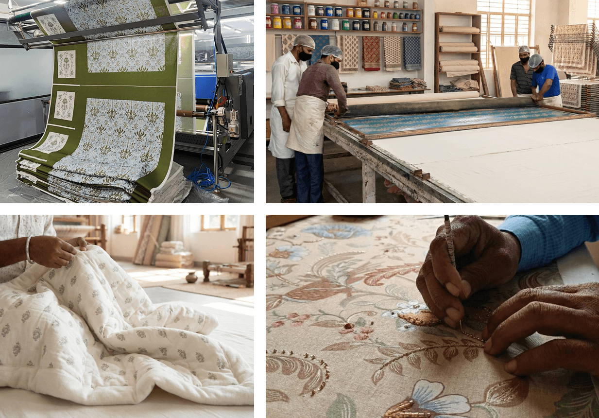 Fabric Sourcing and Printing